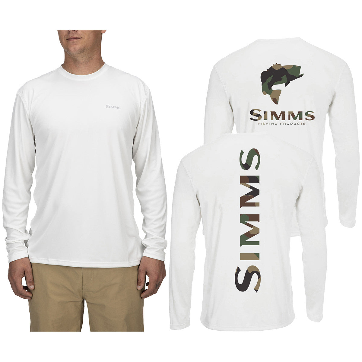 Simms Mens CX Solar Tech Long Sleeve T-Shirt – Waders