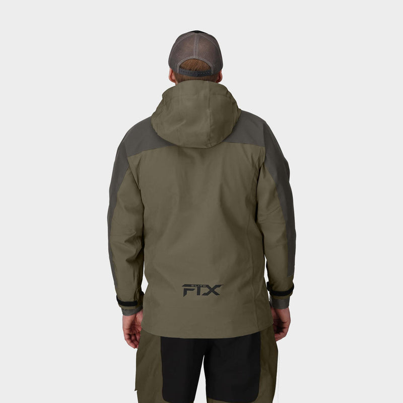 Load image into Gallery viewer, Frogg Toggs Mens Brown and Stone FTX Elite Jacket
