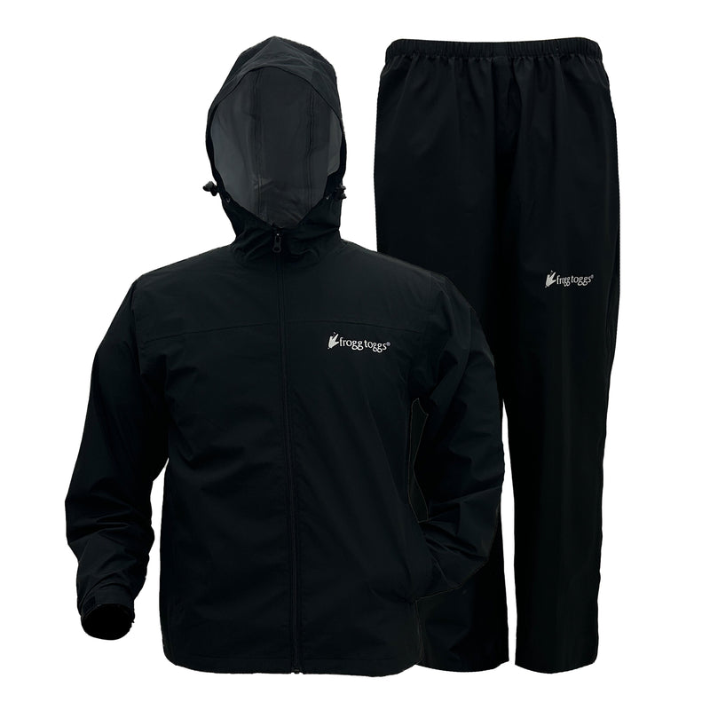 Load image into Gallery viewer, Frogg Toggs Womens Black Vapor Rain Suit
