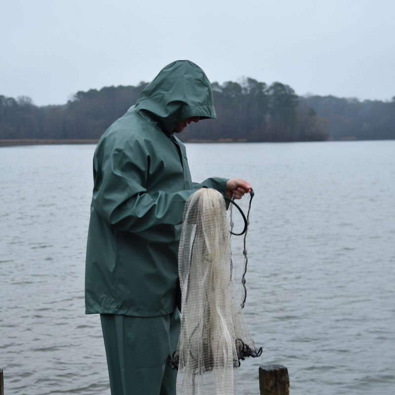 Load image into Gallery viewer, Frogg Toggs Mens White WayPoint Angler Jacket
