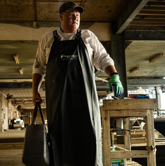 Frogg Toggs White WayPoint Apron