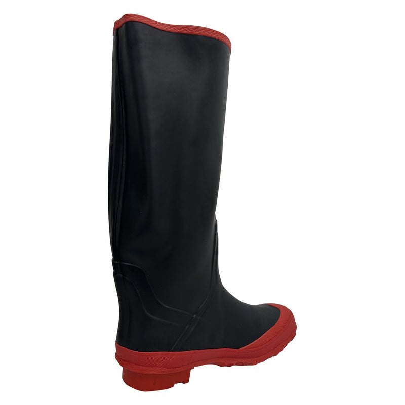 Load image into Gallery viewer, Frogg Toggs Mens 16&quot; Black and Red Waterproof Rubber Utility Boot

