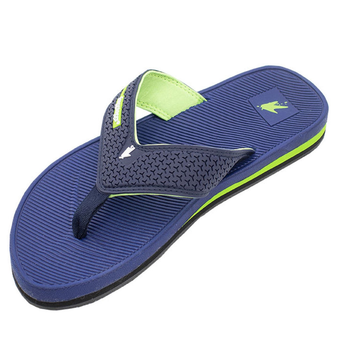 Frogg Toggs Mens Blue Flipped Out Flip Flop Sandal
