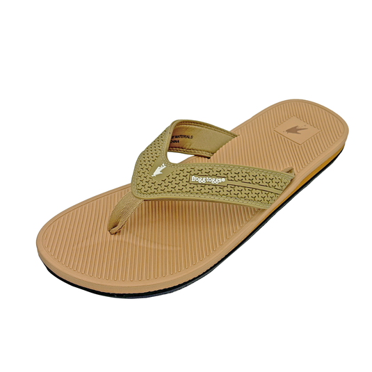 Frogg Toggs Mens Khaki Flipped Out Flip Flop Sandal