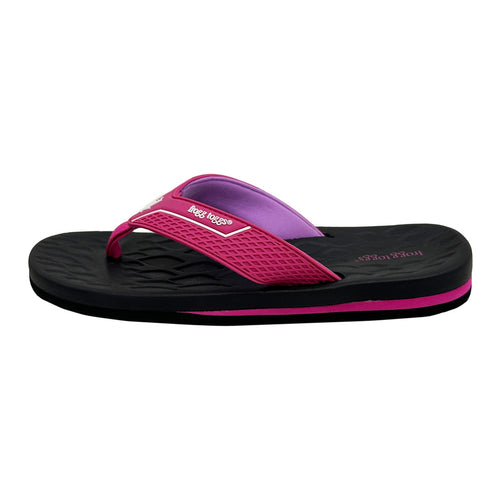 Frogg Toggs Womens Pink Flipped Out 2.0 Flip Flop Sandal