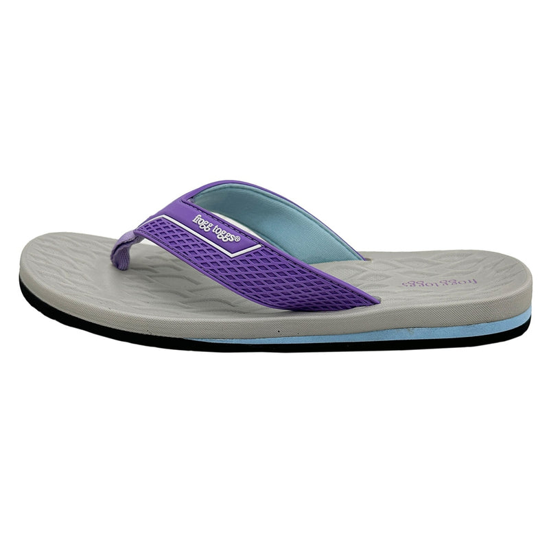 Load image into Gallery viewer, Frogg Toggs Womens Purple Flipped Out 2.0 Flip Flop Sandal
