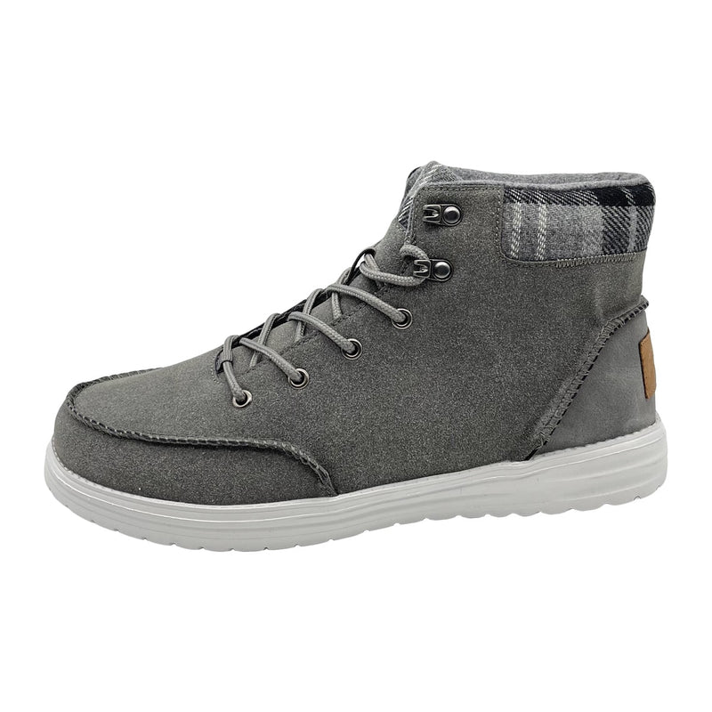 Load image into Gallery viewer, Frogg Toggs Mens Gray Java High Top Shoes

