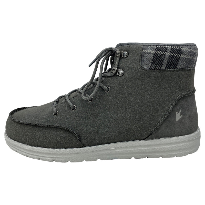 Load image into Gallery viewer, Frogg Toggs Mens Gray Java High Top Shoes
