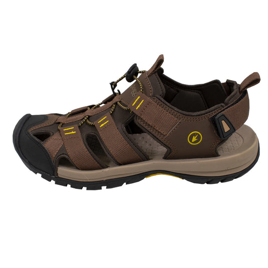 Frogg Toggs Mens Brown River Sandal Shoe