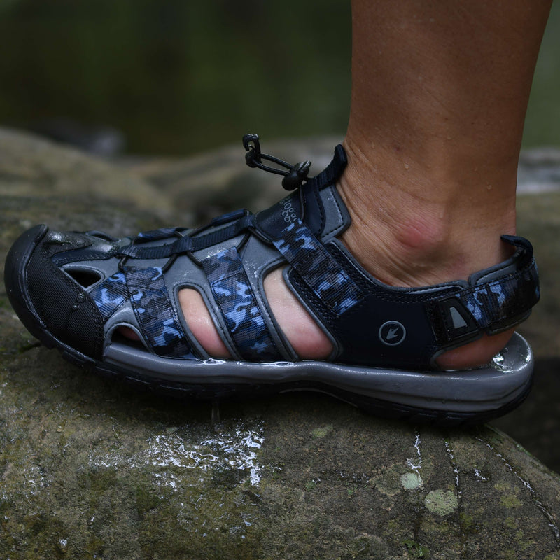 Load image into Gallery viewer, Frogg Toggs Mens Brown River Sandal Shoe
