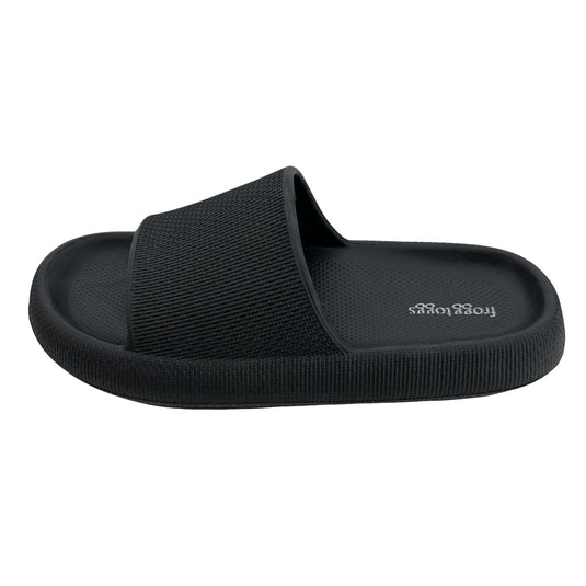 Frogg Toggs Womens Black Squisheez Slide