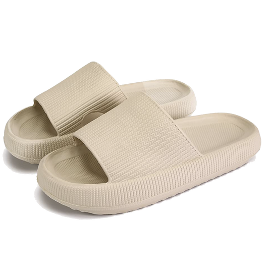 Frogg Toggs Womens Cream Squisheez Slide