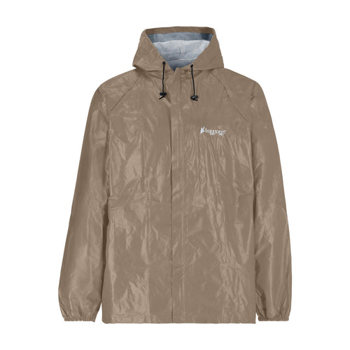 Frogg Toggs Mens Khaki Ultra-Lite Waterproof Rain Jacket