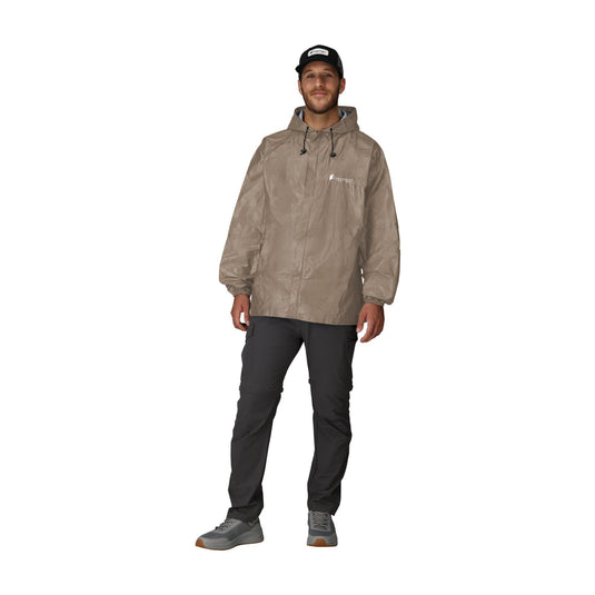 Frogg Toggs Mens Khaki Ultra-Lite Waterproof Rain Jacket