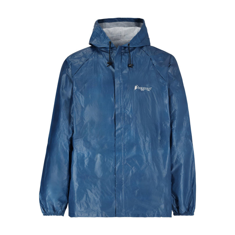 Load image into Gallery viewer, Frogg Toggs Mens Royal Blue Ultra-Lite Waterproof Rain Jacket
