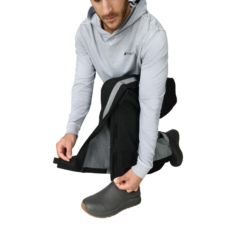 Load image into Gallery viewer, Frogg Toggs Mens Black Pilot Waterproof Riders Pants
