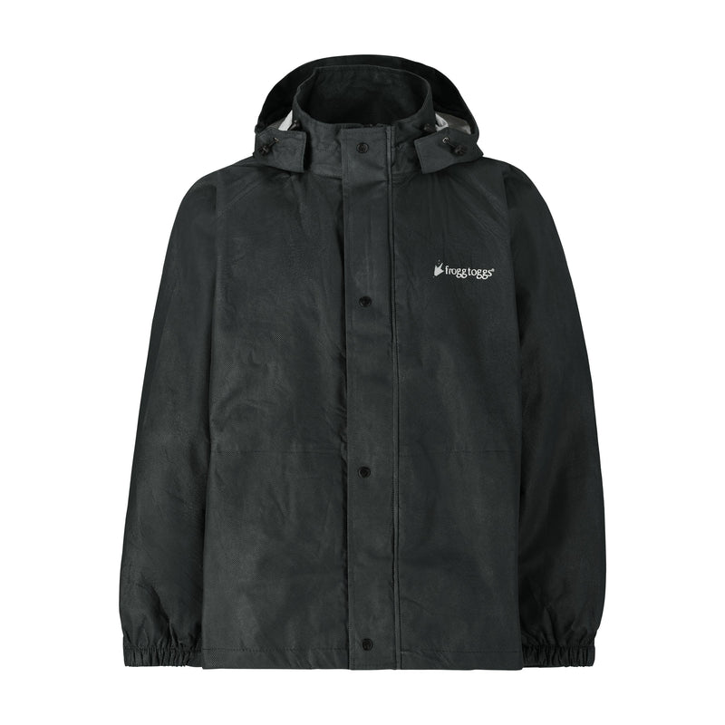Load image into Gallery viewer, Frogg Toggs Mens Black Signature Bull Frogg Waterproof Jacket

