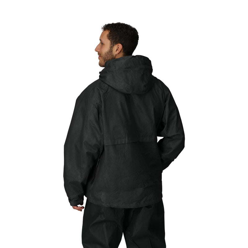 Load image into Gallery viewer, Frogg Toggs Mens Black Signature Bull Frogg Waterproof Jacket
