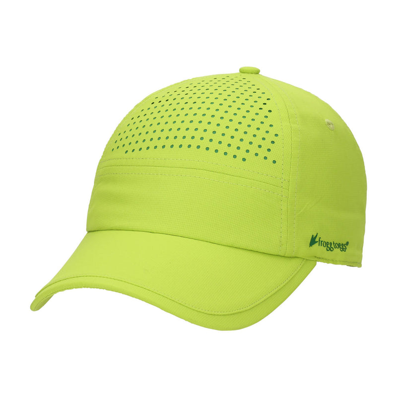 Load image into Gallery viewer, Frogg Toggs Womens Lime Green Chilly Pro Performance Cooling Ponytail Cap
