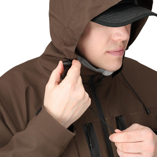 Frogg Toggs Mens Swamp Brown Oxbow Jacket