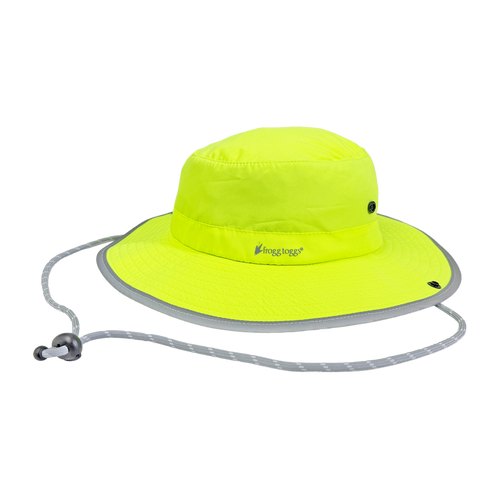 Frogg Toggs High Vis Lime Green Chilly Pro Cooling Bucket Hat