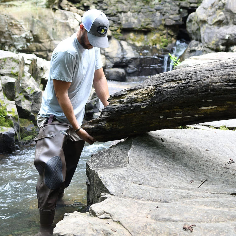 Load image into Gallery viewer, Frogg Toggs Classic II Cleated Bootfoot Hip Waders - Brown
