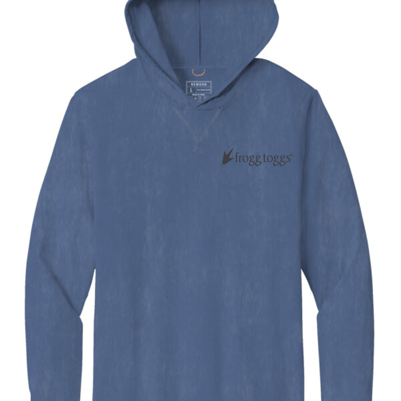 Load image into Gallery viewer, Frogg Toggs Unisex Navy Lightweight Hoodie
