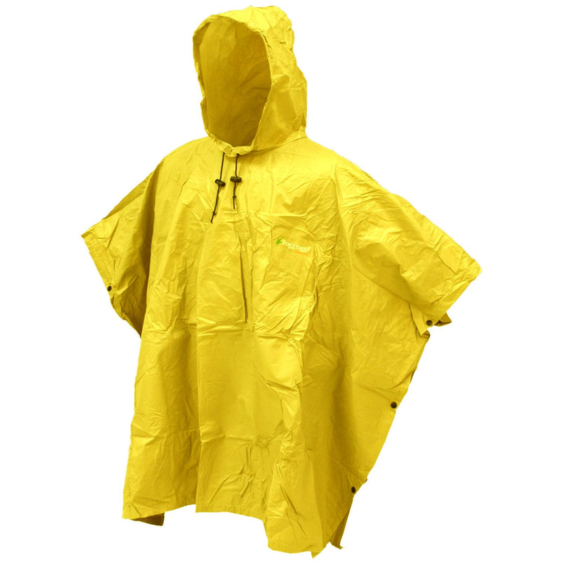 Load image into Gallery viewer, Frogg Toggs Yellow Ultra-Lite2 Rain Poncho
