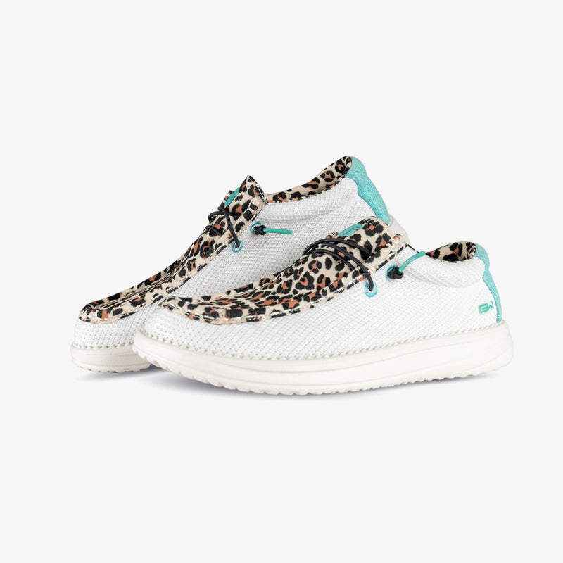 Load image into Gallery viewer, Gator Waders Youth Leopard Camp Shoes
