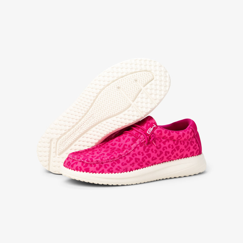 Load image into Gallery viewer, Gator Waders Womens Pink Leopard Camp Shoes
