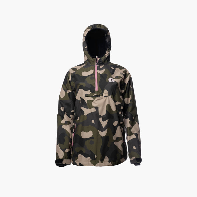 Gator Waders Womens Woodland Waterproof 1/2 Zip Bog Hoodie