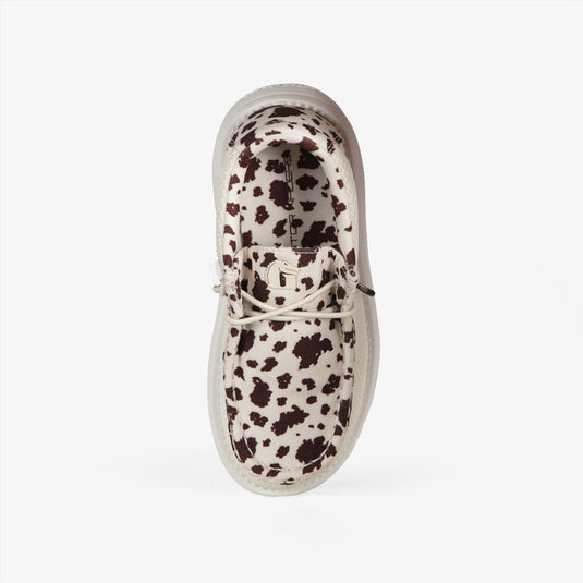 Gator Waders Kids Brown Cow Camp Shoes