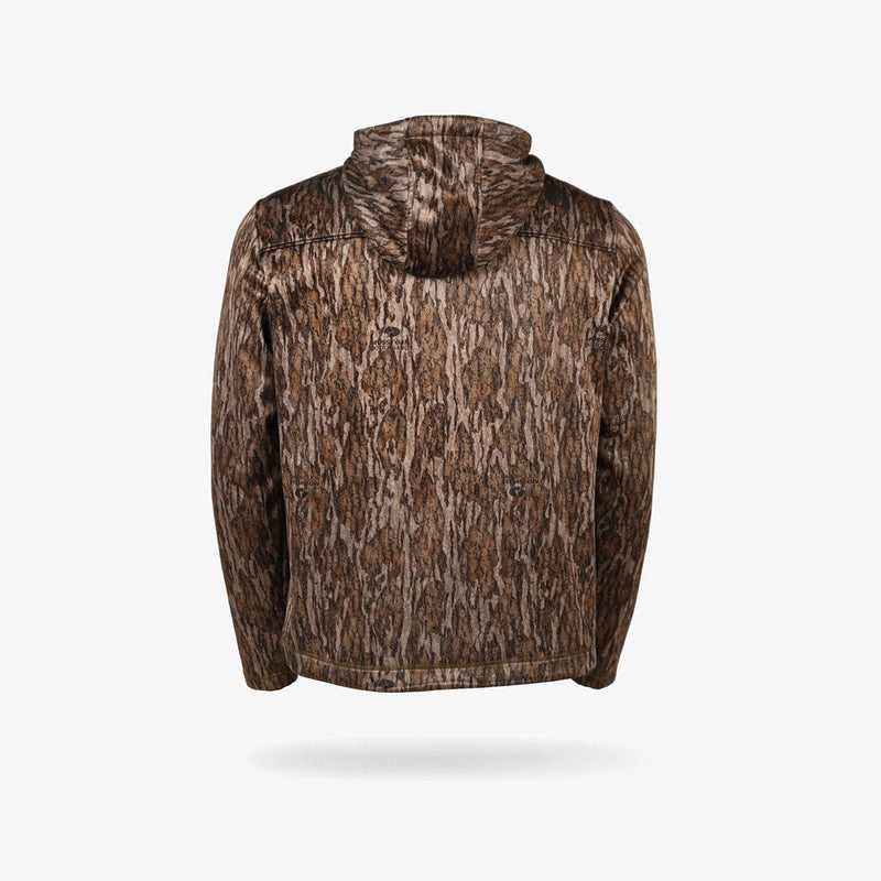 Load image into Gallery viewer, Gator Waders Mens Mossy Oak Bottomland Catahoula 1/2 Zip Hoodie
