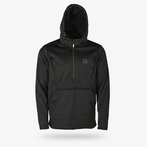 Gator Waders Mens Black Catahoula 1/2 Zip Hoodie