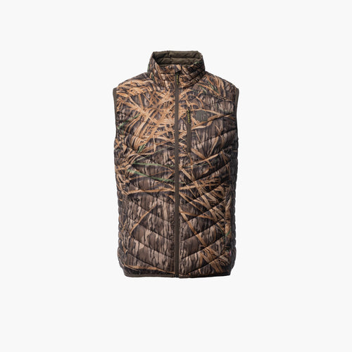 Gatorwaders Mens Cumulus Vest Mossy Oak Original Shadow Grass