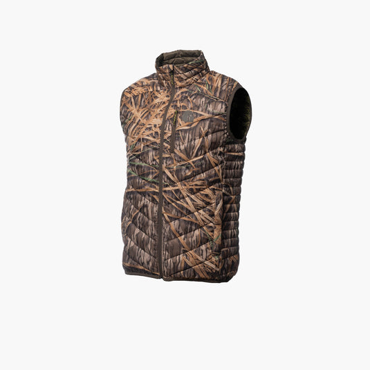 Gatorwaders Mens Cumulus Vest Mossy Oak Original Shadow Grass