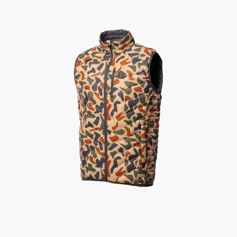 Load image into Gallery viewer, Gatorwaders Mens Cumulus Vest Old School Camo
