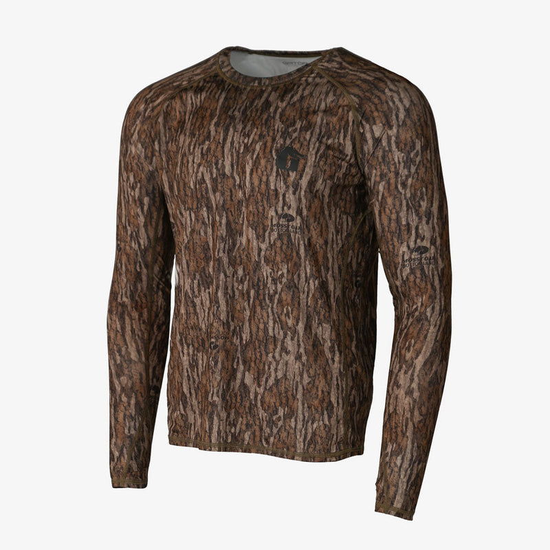 Load image into Gallery viewer, Gator Waders Mens Mossy Oak Bottomland Performance Shirt
