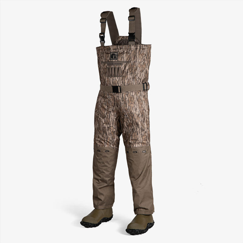 Load image into Gallery viewer, Gator Waders Youth Mossy Oak Bottomland Shield Insulated Waders
