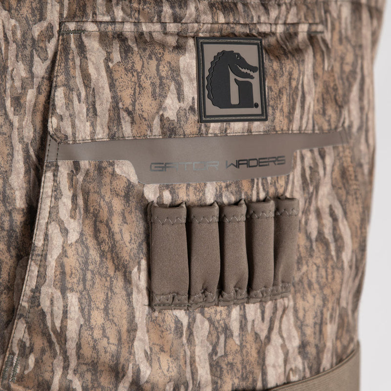 Load image into Gallery viewer, Gator Waders Youth Mossy Oak Bottomland Shield Insulated Waders
