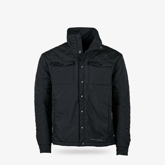 Gator Waders Mens Black River Insulated Snap Shirt