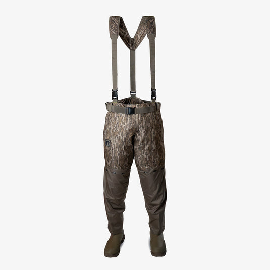 Gator Waders Mens Omega Waist Waders Mossy Oak Bottomland