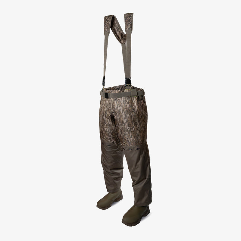 Load image into Gallery viewer, Gator Waders Mens Omega Waist Waders Mossy Oak Bottomland
