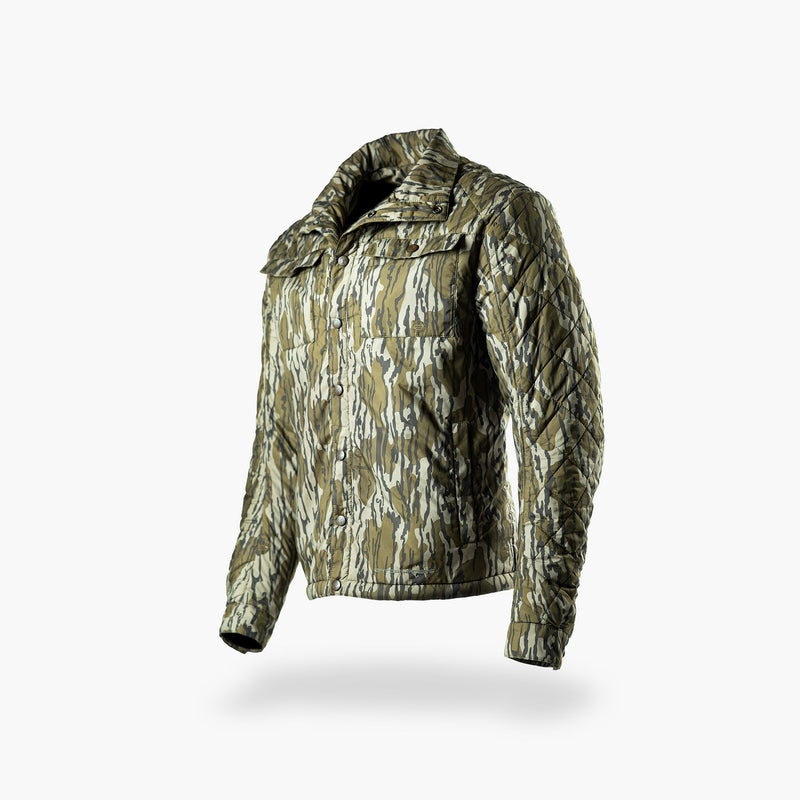Load image into Gallery viewer, Gator Waders Mens Mossy Oak Original Bottomland Insulated Snap Shirt
