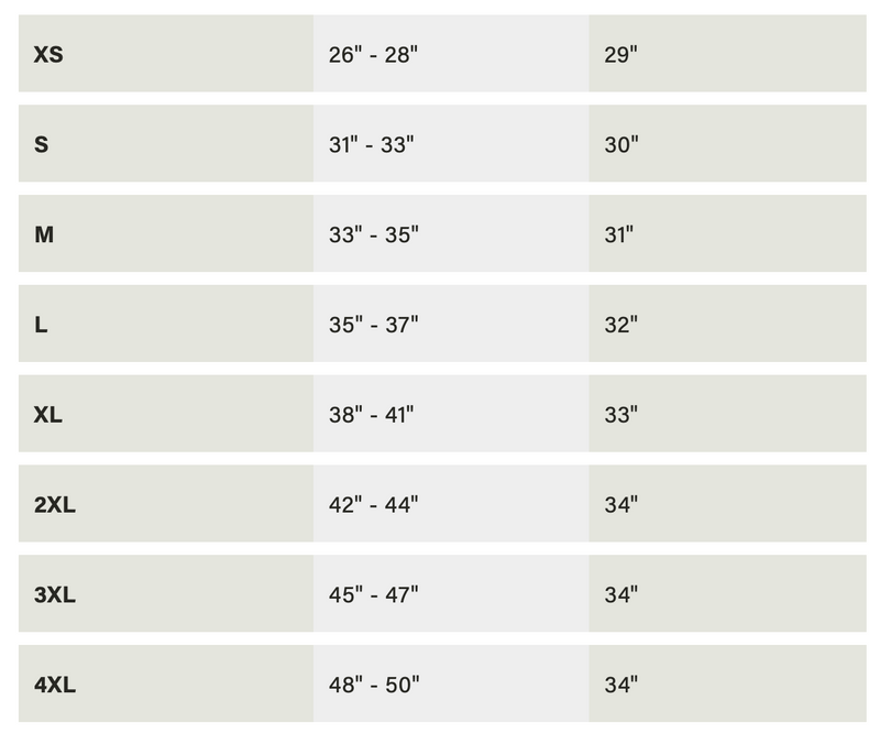 Load image into Gallery viewer, Simms Mens Carbon Lightweight Baselayer Bottom Size Chart
