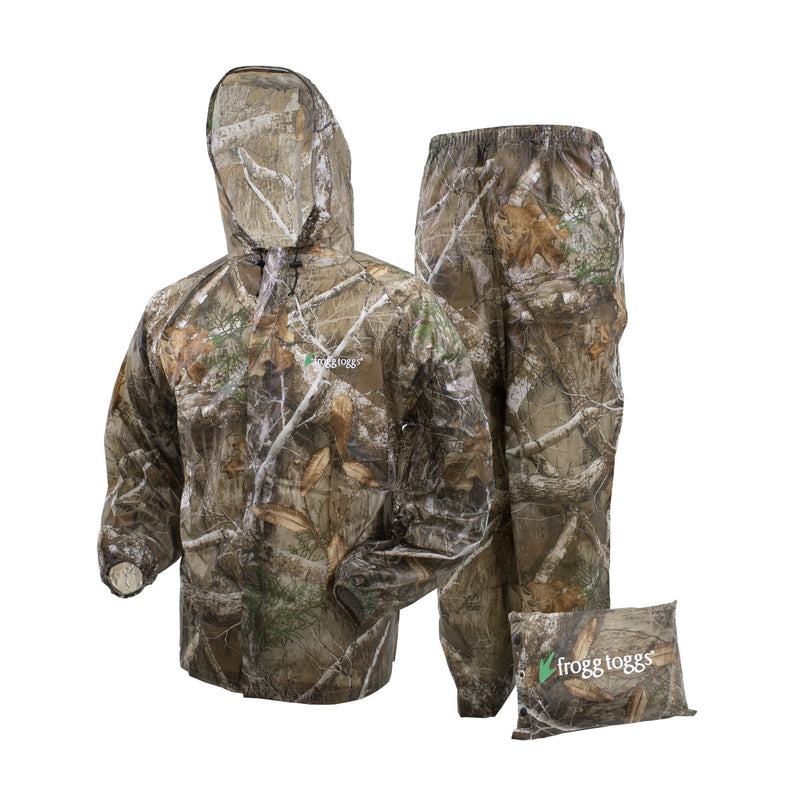 Load image into Gallery viewer, Frogg Toggs Mens Realtree Edge Ultra-Lite2 Waterproof Rain Suit
