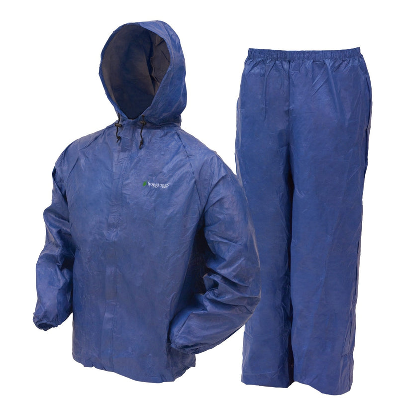 Load image into Gallery viewer, Frogg Toggs Mens Royal Blue Ultra-Lite2 Waterproof Rain Suit
