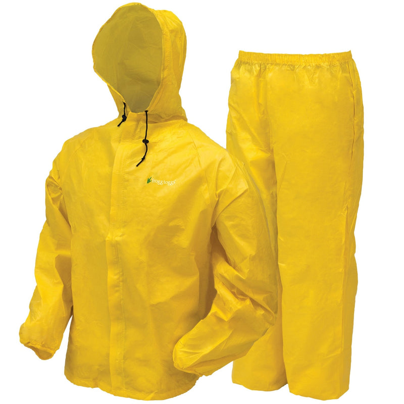 Load image into Gallery viewer, Frogg Toggs Mens Yellow Ultra-Lite2 Waterproof Rain Suit
