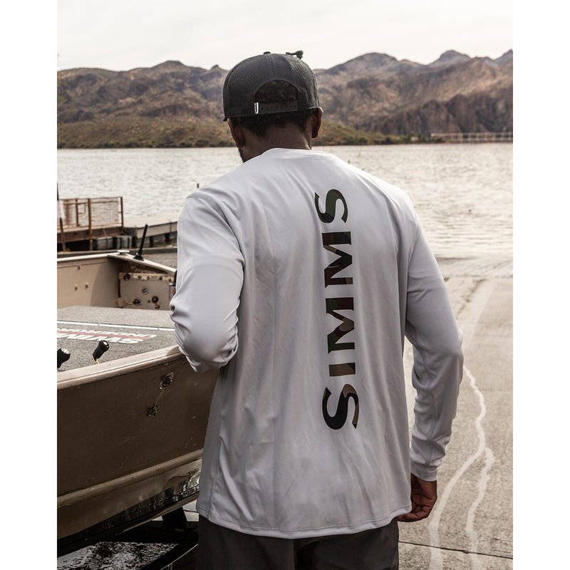 Load image into Gallery viewer, Simms Mens CX Solar Tech Long Sleeve T-Shirt
