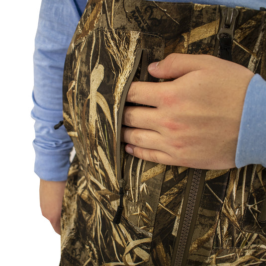 Frogg Toggs Mens Realtree Max-5 Grand Refuge 3-N-1 Bib with Primaloft Liner